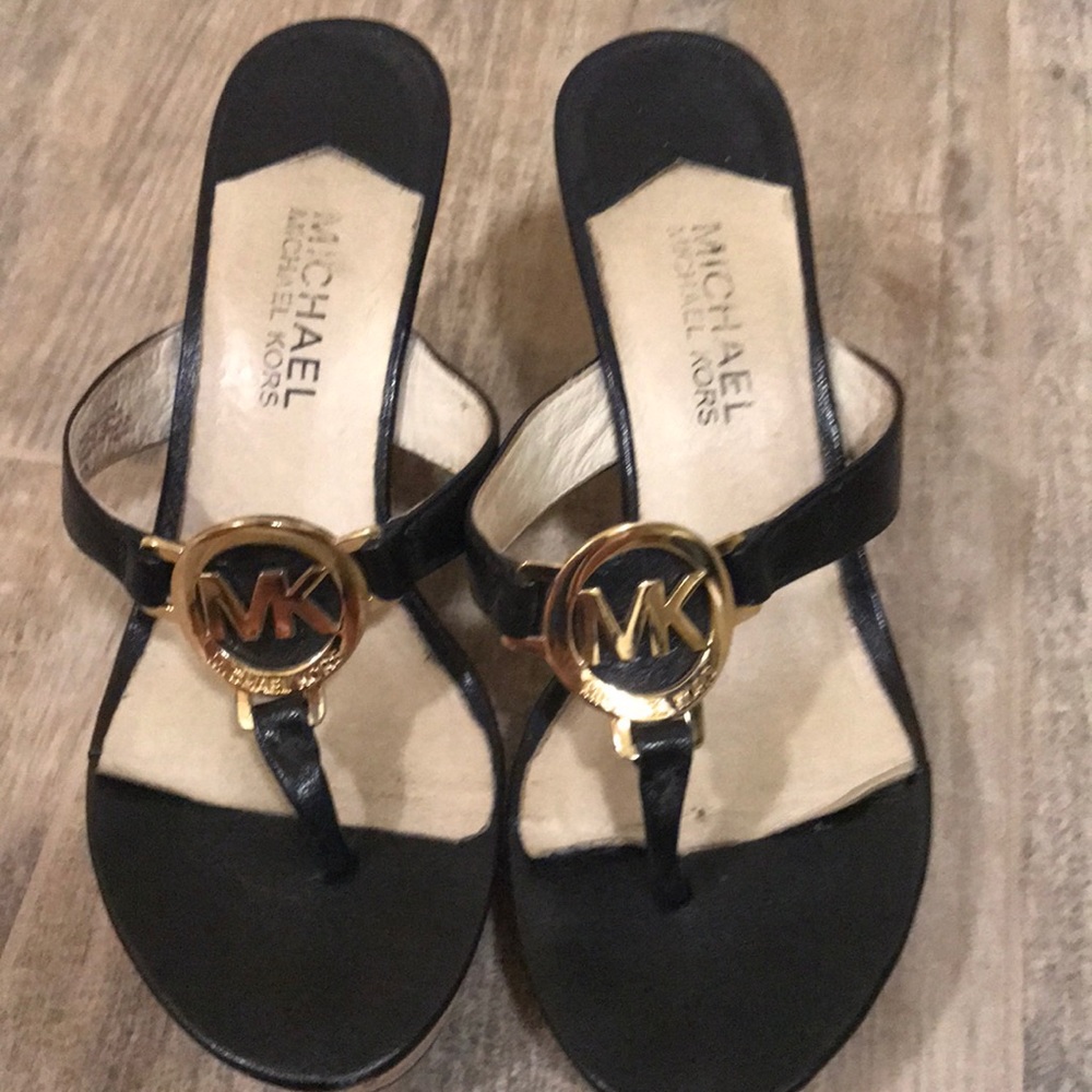 MK sandals wedge